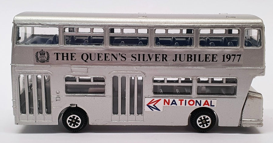 Dinky Toys 13cm Long Diecast - Atlantean Silver Jubilee Bus - 297