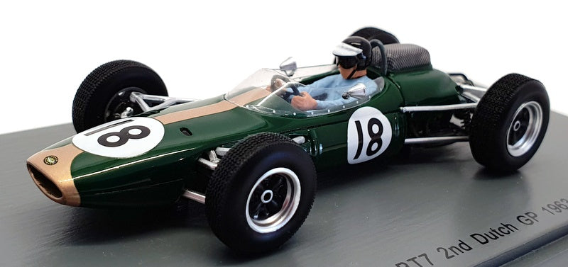 Spark 1/43 Scale S5250 - 1963 Brabham BT7 #18 D.Gurney 2nd Dutch GP