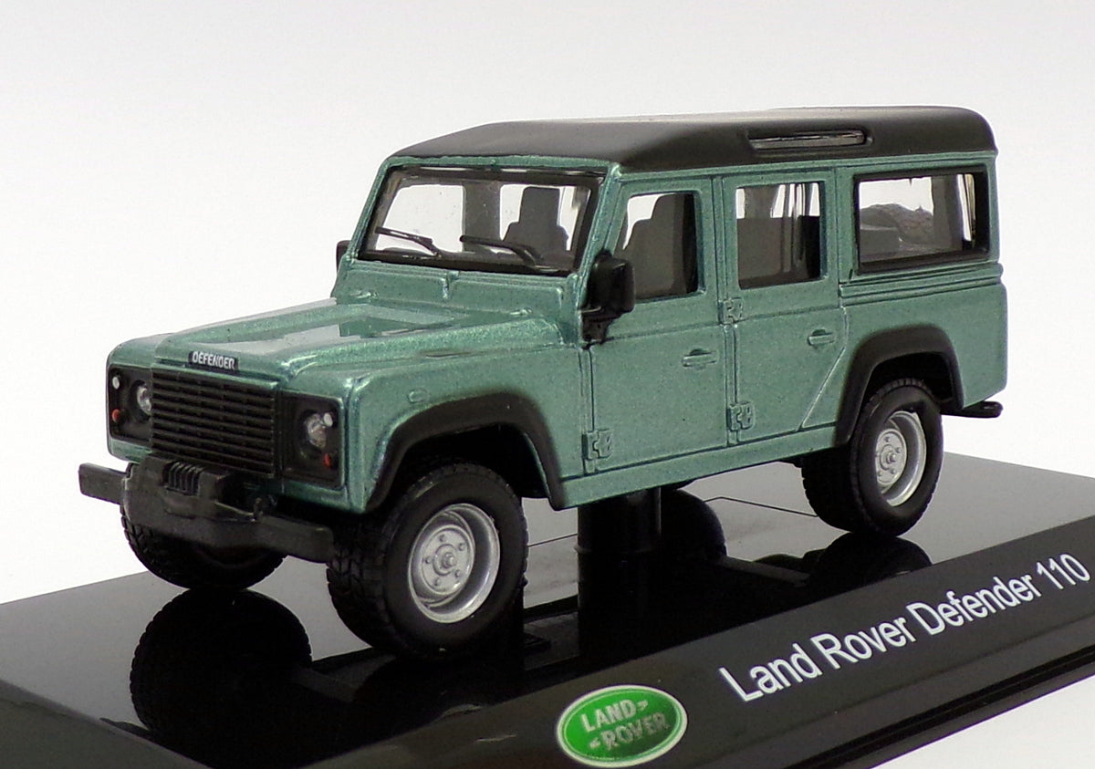 Burago 1/47 Scale 18-32060 - Land Rover Defender 110 - Green