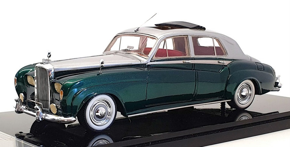 British Heritage Models 1/43 Scale BC03 - 1962 Bentley SIII - Met Green/Silver