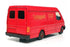 Corgi Appx 10cm Long Diecast C656/2 - Ford Transit Van Royal Mail Datapost - Red