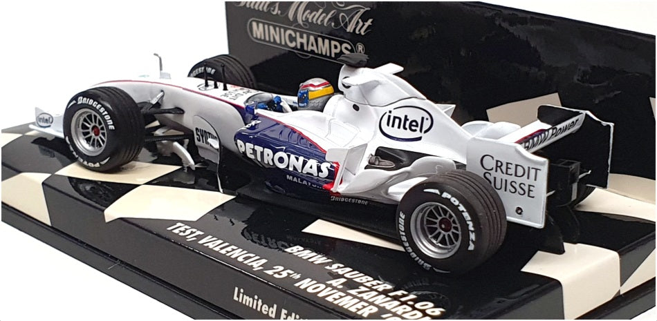 Minichamps 1/43 Scale 400 060599 - BMW Sauber F1.06 A. Zanardi 2006