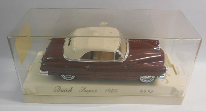 Solido 1/43 Scale Metal Model - SO193 BUICK SUPER 1950 4512 MAROON
