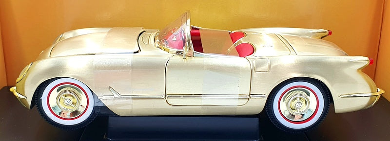 Ertl 1/18 Scale Diecast 33449M - 1953 Chevrolet Corvette - Brushed Gold 