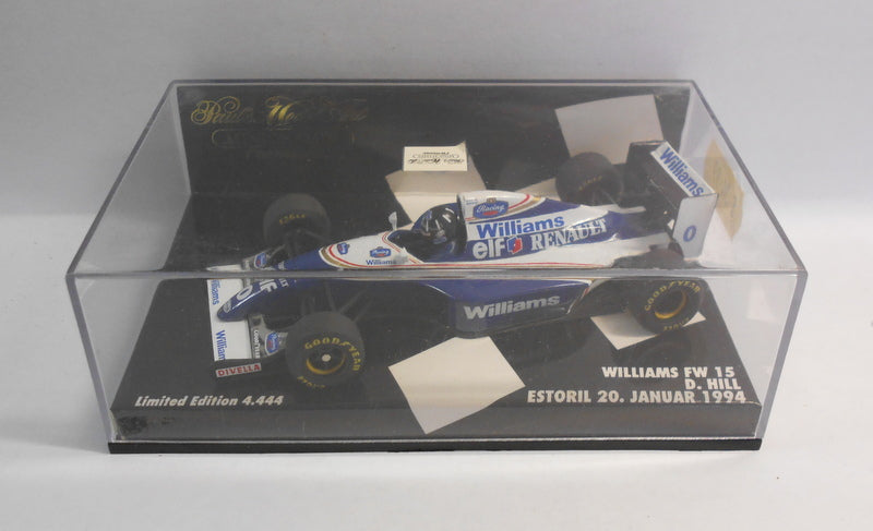 A. Senna Williams FW15 GP Estoril Formula 1 1994 1:43 Minichamps A. Senna Williams FW15 GP Estoril Formula 1 1994 1:43 Minichamps