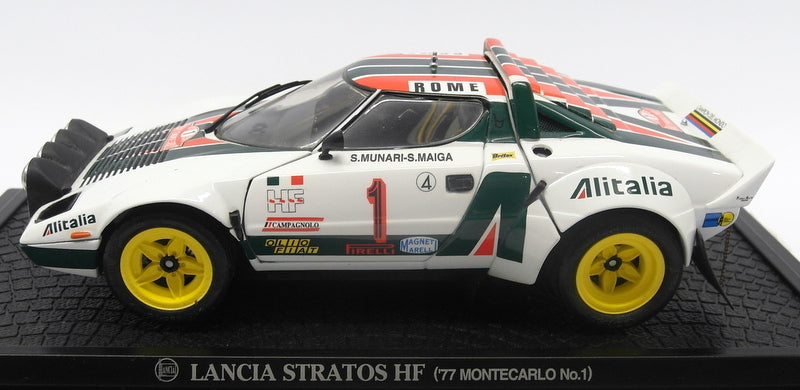 Kyosho 1/18 Scale - 08132A Lancia Stratos HF Rally '77 Monte Carlo Rally