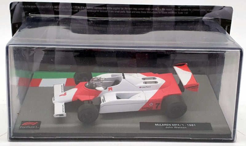 Altaya 1/43 Scale Model Car 1101IR9 - McLaren MP4/1 1981 John Watson