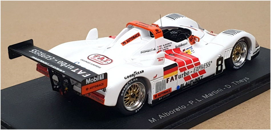 Spark 1/43 Scale S4179 - Porsche T.W.R WSC #8 Le Mans 1996 - White