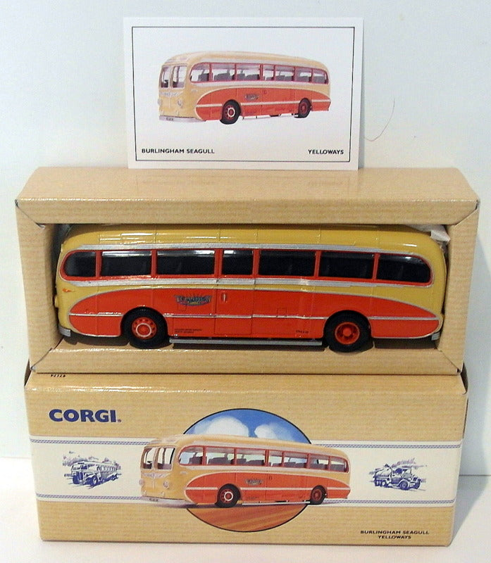 Corgi 1/50 Scale Diecast Model 97174 - Burlingham Seagull - Yelloways
