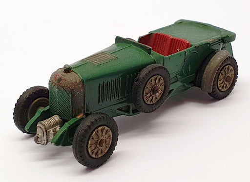 Matchbox Models Of Yeasteryear 8cm Long SM140 - 1929 Bentley 4.5L - Green