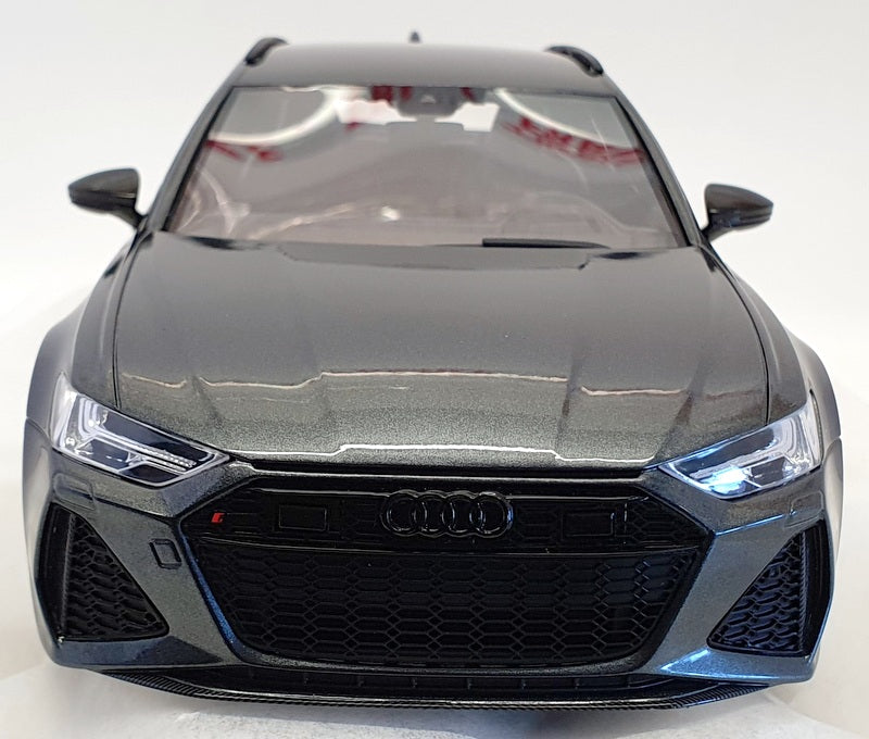 Top Speed 1/18 Scale TS0316 - Audi RS6 Avant Carbon Black - Daytona Grey