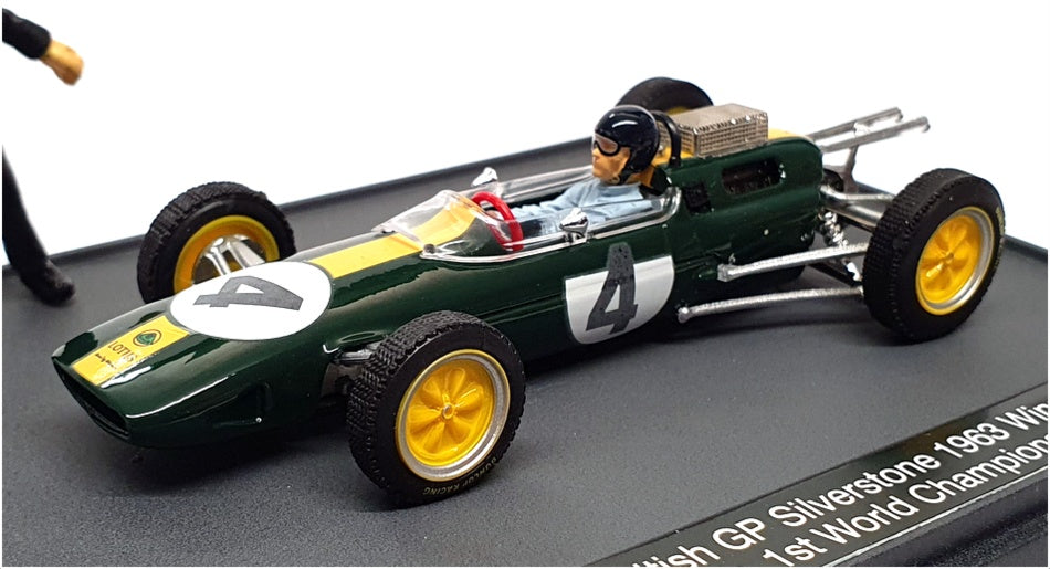 Brumm 1/43 Scale S21/05 - Lotus 25 British GP Silverstone 1963 1st #4 Jim Clark