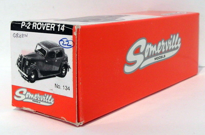 Somerville Models 1/43 Scale 134 - P-2 Rover 14 1 Of 25 - Green