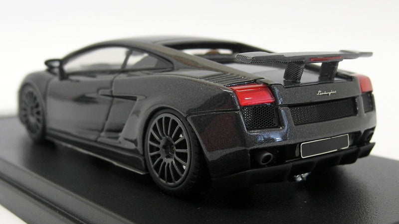 Looksmart 1/43 Scale Resin - LS283C Lamborghini Gallardo Superleggera 2007 Met Grey