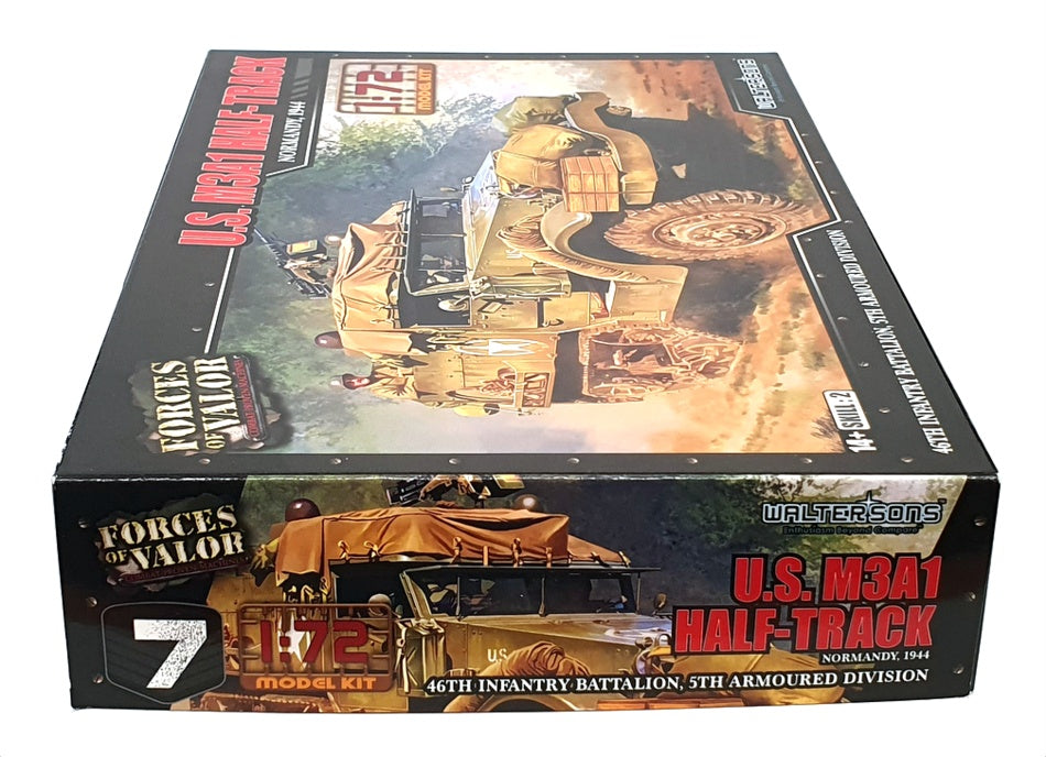 Forces Of Valor 1/72 Scale Kit 873007A - US M3A1 Half-Track - Normandy 1944