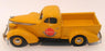 US Model Mint 1/43 Scale US14S - 1937 Studebaker Coupe Pick-Up - Chrome Yellow