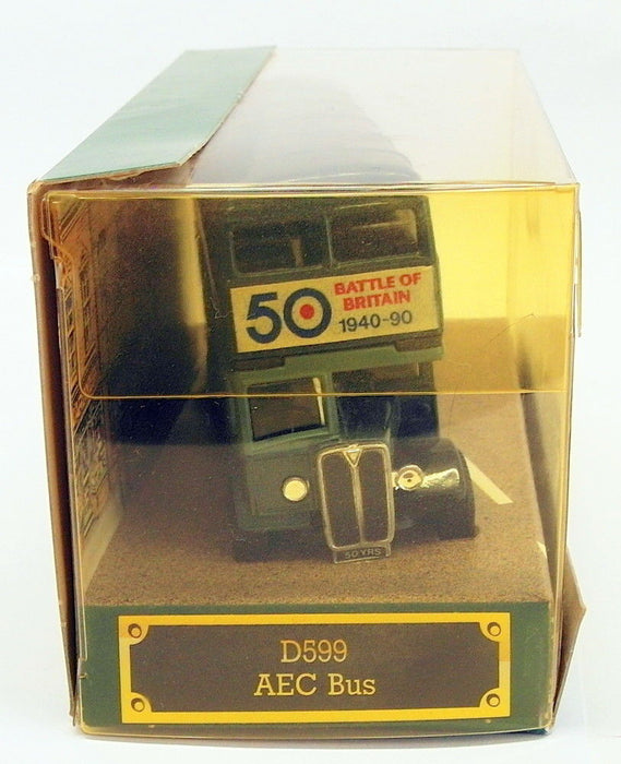 Corgi 1/76 Scale Model D599 - AEC Bus - RAF Battle Of Britain 1940-1990