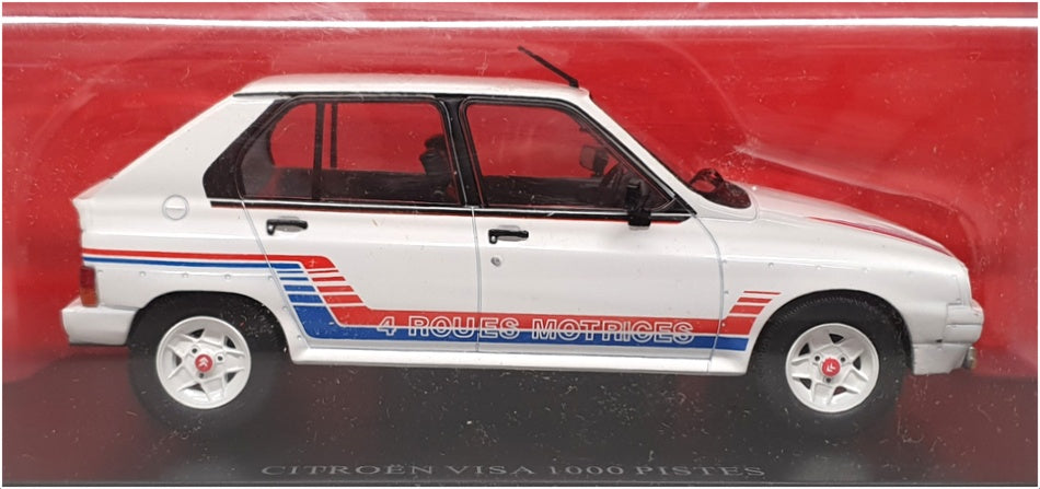 Hachette 1/24 Scale Diecast G111V019 - Citroen Visa 1000 Pistes - White