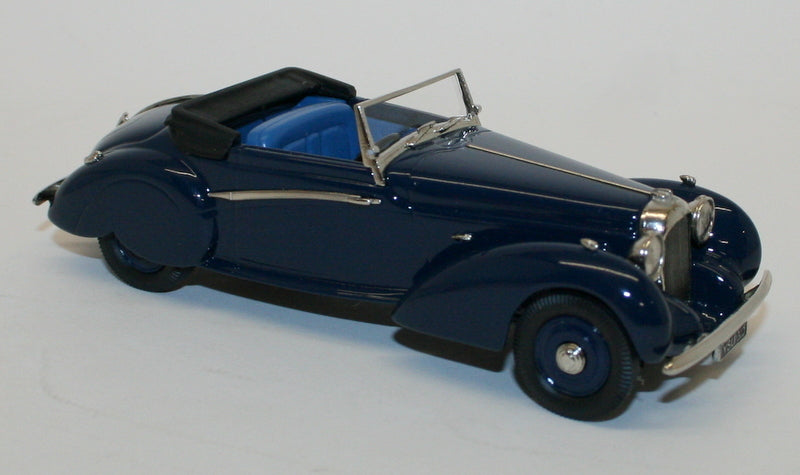 Lansdowne Models 1/43 Scale LDM78A - 1939 Lagonda V12 Rapide D/Head Coupe - Blue