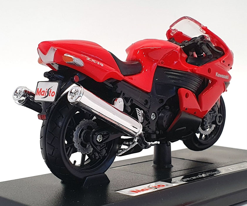 Maisto 1/18 Scale Motorbike 06187 - Kawasaki Ninja ZX - 14R - Red