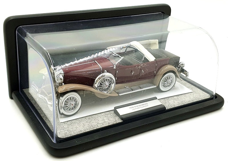 Franklin Mint 1/24 Diecast FM231122A 1930 Duesenberg Tourster With Display Case