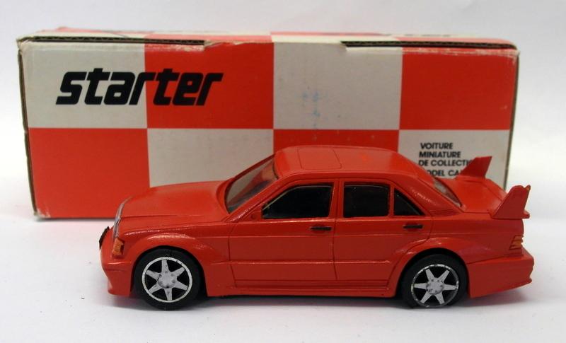 Starter Models Kit 1/43 Scale Resin - sx12 Mercedes 190 Evolution 2 Red