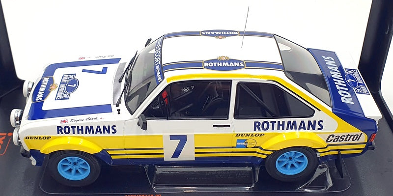 IXO Models 1/18 Scale 18RMC071B - Ford Escort MKII RS 1800 #7 1979 R.Clark