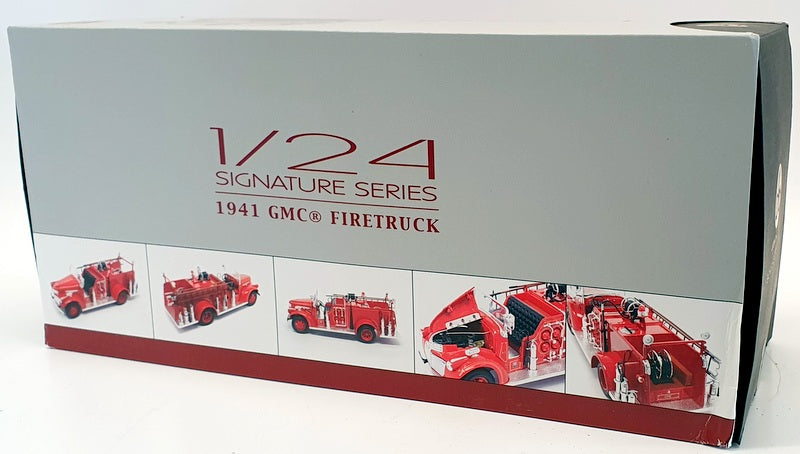 Road Signature 1/24 Scale Model Fire Truck 0068 - 1941 GMC Fire Truck