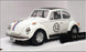 Cararama 1/43 Scale 251PND - Volkswagen Beetle Herbie #53 - White