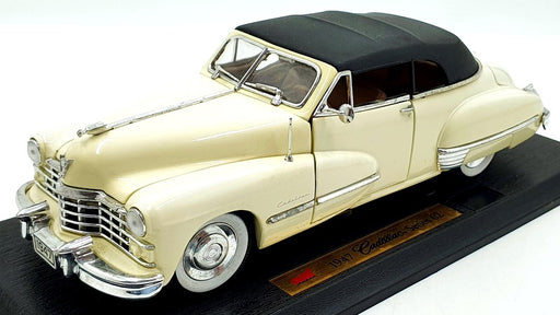 Anson 1/18 Scale Diecast 30345 - 1947 Cadillac Series 62 White Convertible