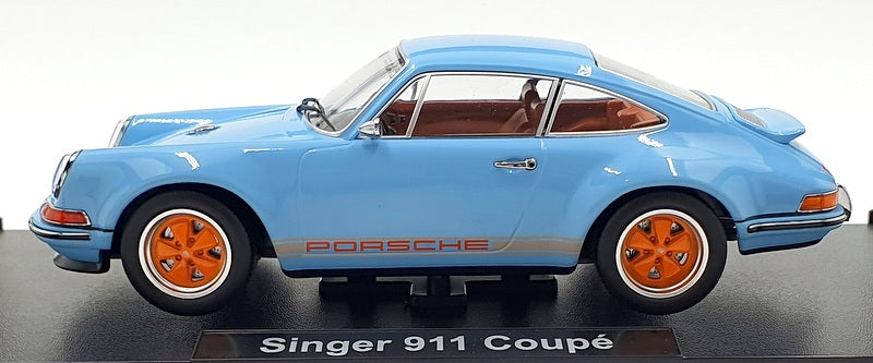 KK-Scale 1/18 Scale KKDC180441 - Singer Porsche 911 Coupe - Blue