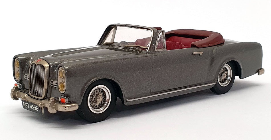 Top Marques 1/43 Scale HE8 - 1966-67 Alvis TF Convertible - Dark Silver