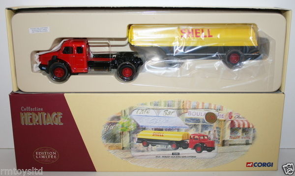 1/50 Berliet GLR8 citerne SHELL Corgi Heritage 73201 Neuf en 1/50 Berliet GLR8 citerne SHELL Corgi Heritage 73201 Neuf en