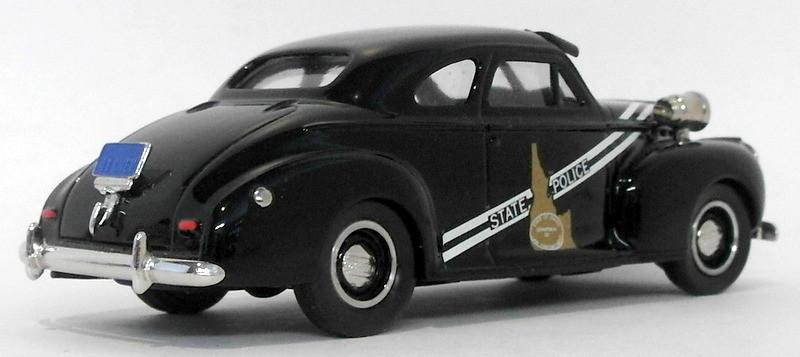 Durham 1/43 Scale DUR 36  - 1941 Ford Deluxe Coupe Idaho State Police Car