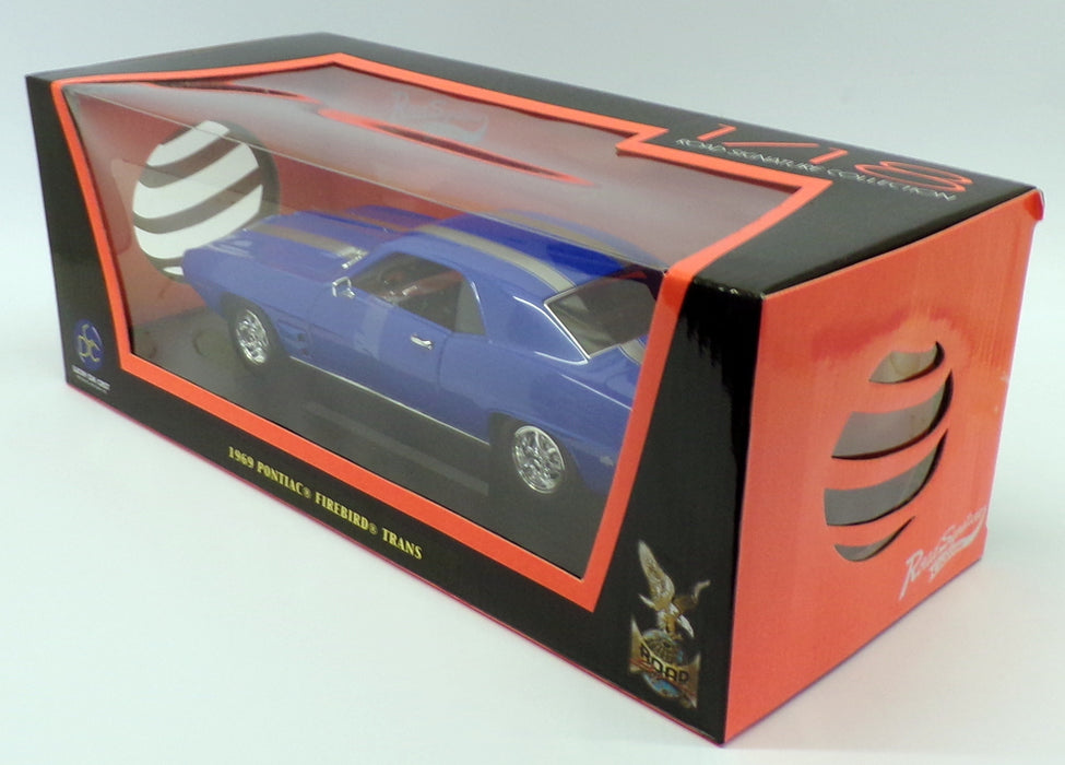 Lucky Diecast 1/18 Scale 92368 - 1969 Pontiac Firebird Trans - Blue