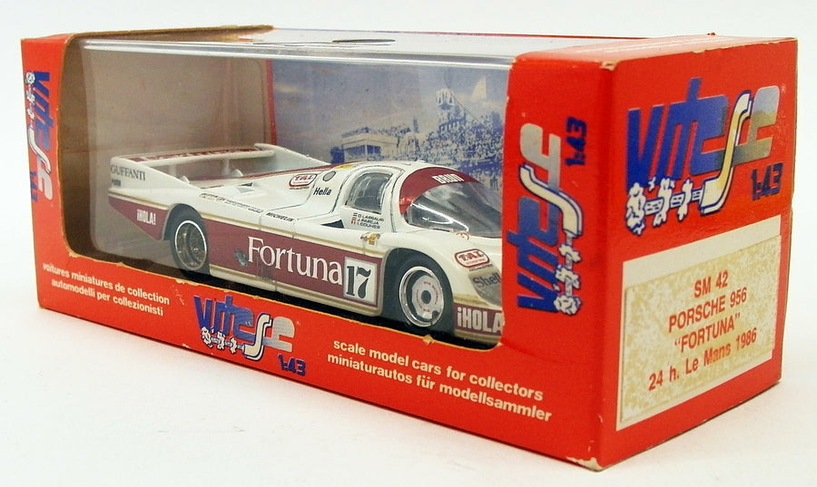 Vitesse 1/43 Scale Model Car SM 42 - Porsche 956 Fortuna 24h LM 1986