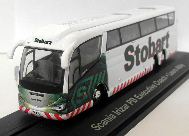 Atlas 1/76 Scale 4 649 114 - Scania Irizar PB Coach Laura Abby Eddie Stobart Ltd