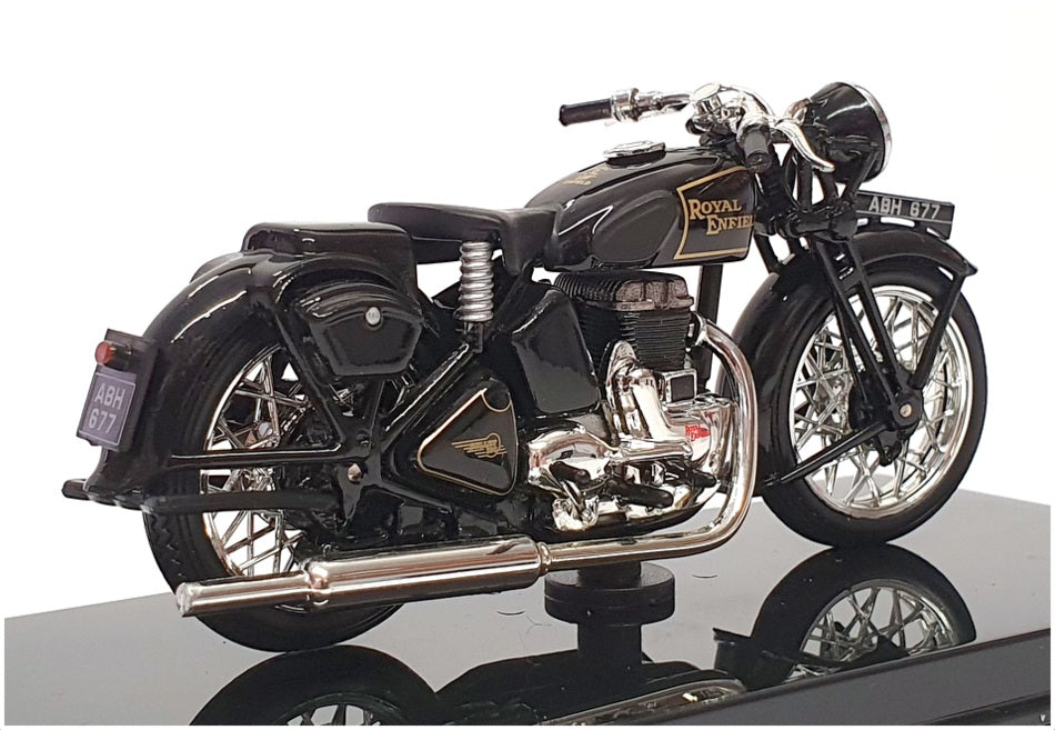 Atlas Editions 1/24 Scale 4 658 110 - 1938 Royal Enfield Bullet - Black