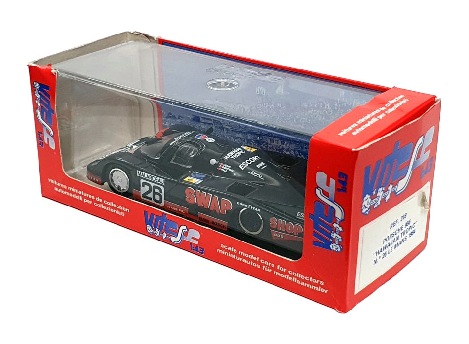 Vitesse 1/43 Scale 318 - Porsche 956 "Hawaiian Tropic" Le Mans 1984