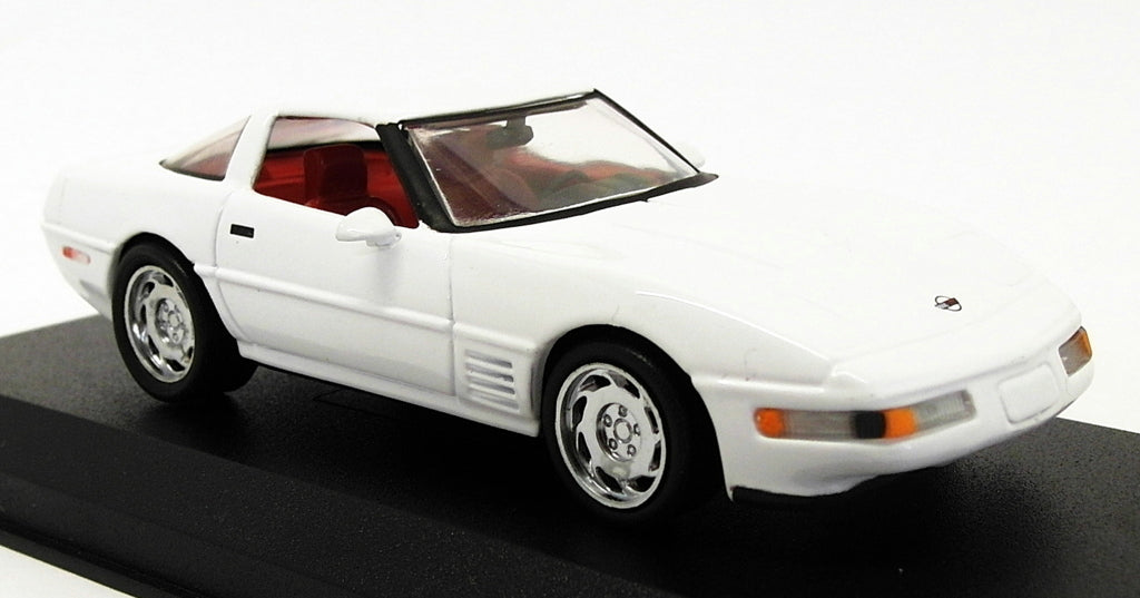 Detail Cars 1/43 Scale Diecast ART210 - Chevrolet Corvette ZR1 Coupe - White