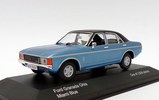 Vanguards 1/43 Scale Model Car VA05209 - Ford Granada Ghia - Miami Blue
