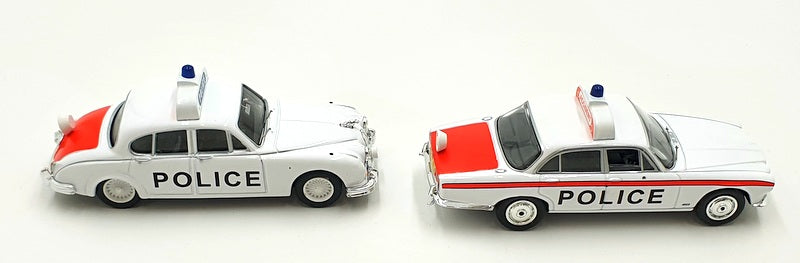 Vanguards 1/43 SP1002 Jaguar MK2 3.8 Jaguar XJ6 Series 1 4.2  Staff  Police Set