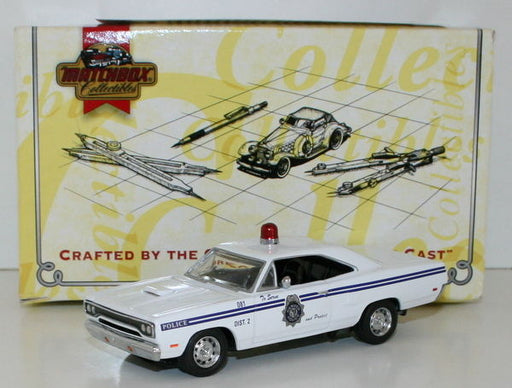 MATCHBOX COLLECTIBLES DYM38022 - 1970 PLYMOUTH ROAD RUNNER - DENVER POLICE