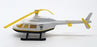 Corgi Appx 11cm Long Diecast 93185 - Jet Ranger Helicopter Sheriff's Dept.