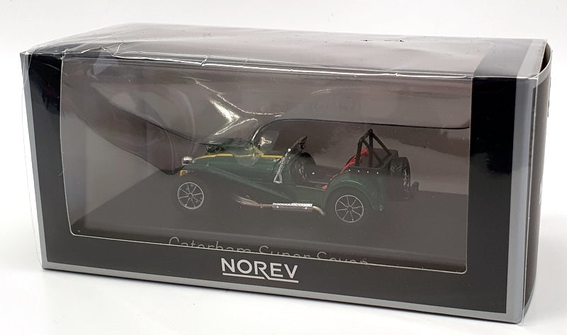 Norev 1/43 Scale Model Car 270213 - 1979 Caterham Super Seven - Green/Yellow