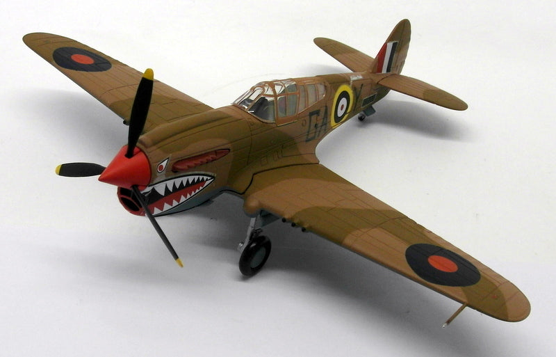 Armour 1/48 Scale Diecast - B11B625 Curtiss P40 Kittyhawk Mk1 UK RAF-112 Sqn