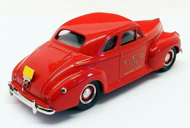 Durham Classics 1/43 Scale DC08F - 1941 Chevrolet Coupe - Red