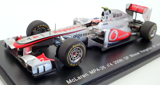 Spark 1/43 Scale S3029 - F1 McLaren MP4-26 #4 Winner Hungarian GP J. Button 2011