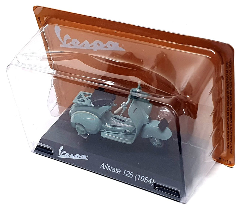 Altaya 1/18 Scale Diecast #20 - 1954 Piaggio Vespa Allstate 125 - Green