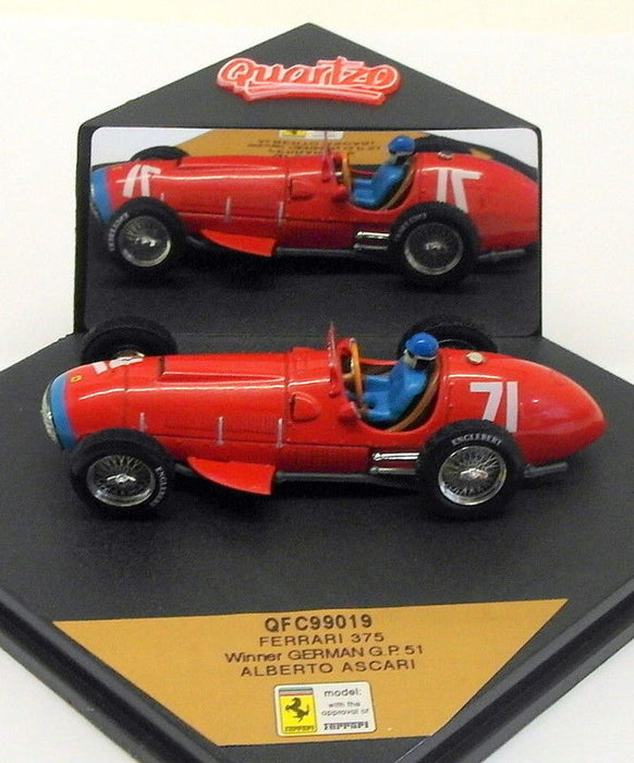 Quartzo 1/43 Scale QFC99019 - F1 Ferrari 375 #71 Winner German GP 1951 A.Ascari